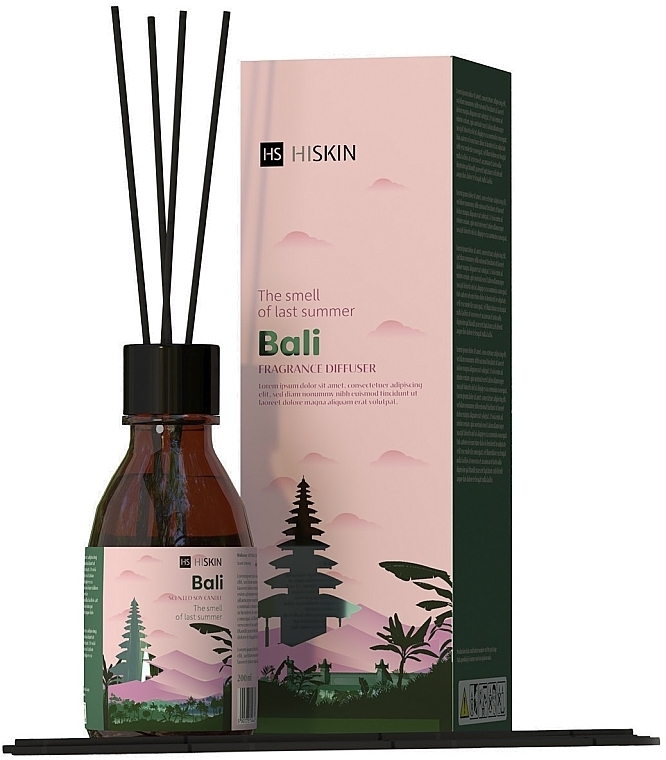 Dyfuzor zapachowy Bali - HiSkin Home Bali Fragrance Diffuser — Zdjęcie N1