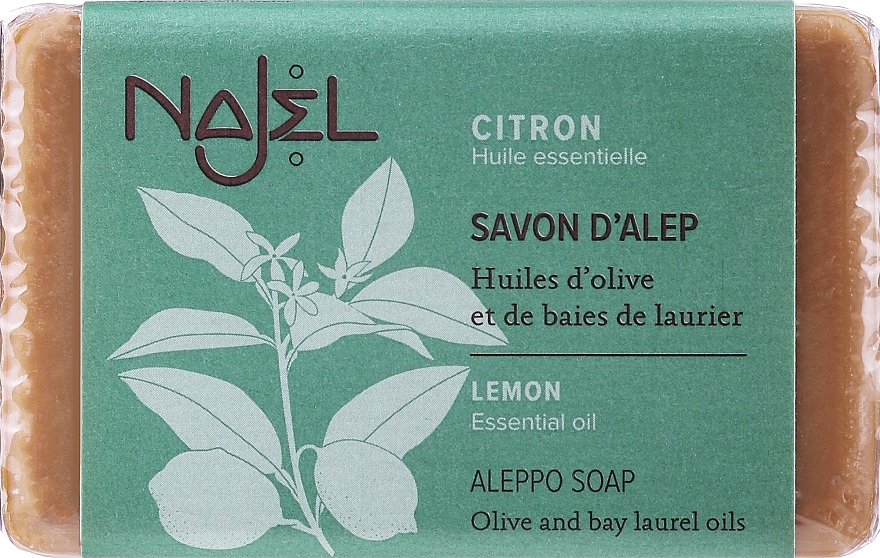 Mydło aleppo Cytryna - Najel Aleppo Soap Invigorating Soap With Lemon
