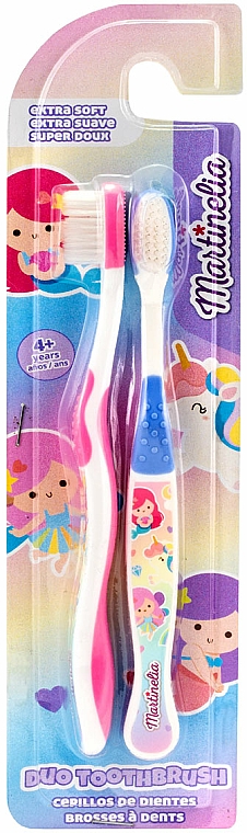 Szczoteczka do zębów dla dzieci 2 szt.	 - Little Mermaid Duo Toothbrush — Zdjęcie N1