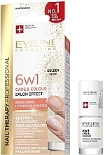 Kup Skoncentrowana odżywka do paznokci nadająca kolor 6 w 1 - Eveline Cosmetics Nail Therapy Professional 