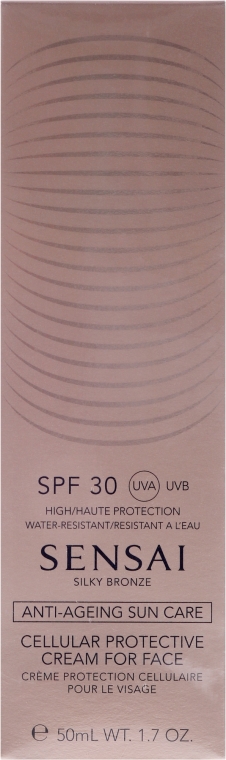 Kremowy wodoodporny filtr przeciwsłoneczny do twarzy (SPF 30) - Sensai Cellular Protective Cream For Face — Zdjęcie N1