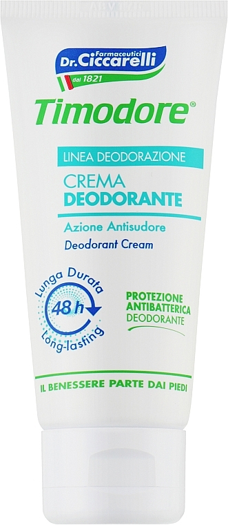 Dezodorant w kremie do stóp - Timodore Deodorant Cream 48H — Zdjęcie N1