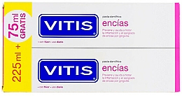 Zestaw do pielęgnacji twarzy - Dentaid Vitis Eences Gums (2x150ml/toothpaste + m/wash/300ml)	 — Zdjęcie N2