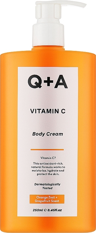 Krem do ciała z witaminą C - Q+A Vitamin C Body Cream — Zdjęcie N1