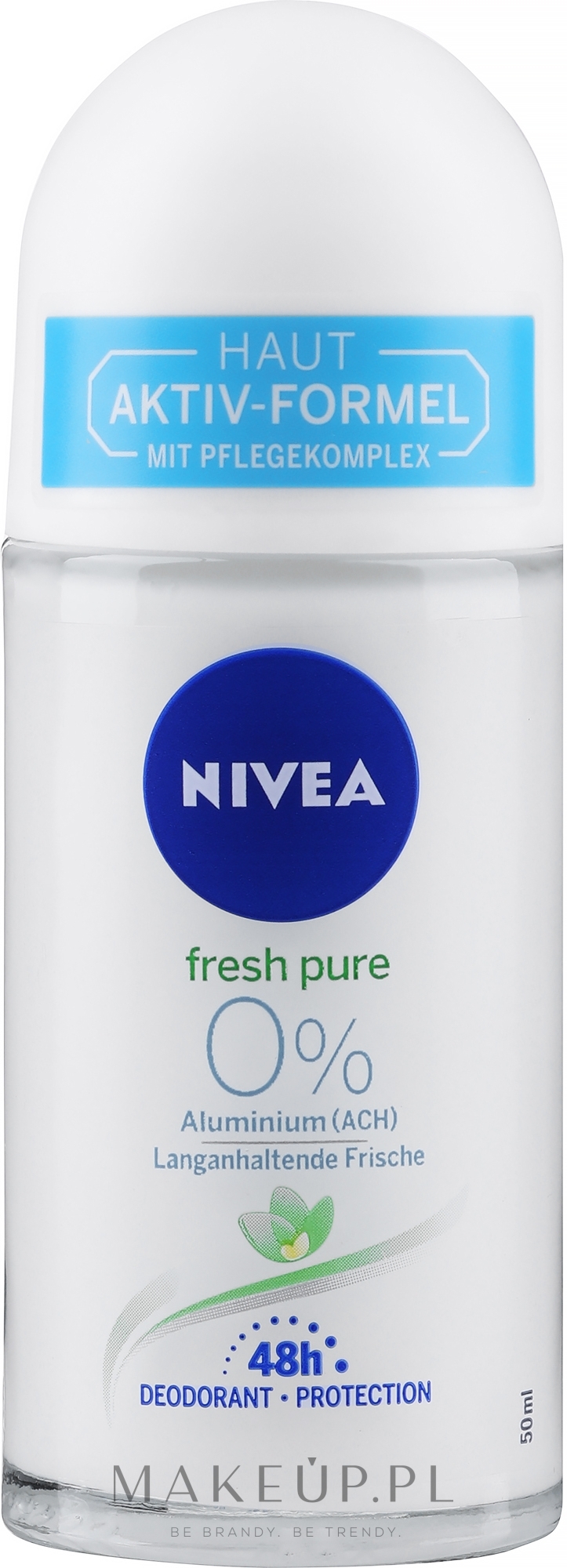 Dezodorant w kulce - NIVEA Fresh Pure Roll On Deodorant — Zdjęcie 50 ml