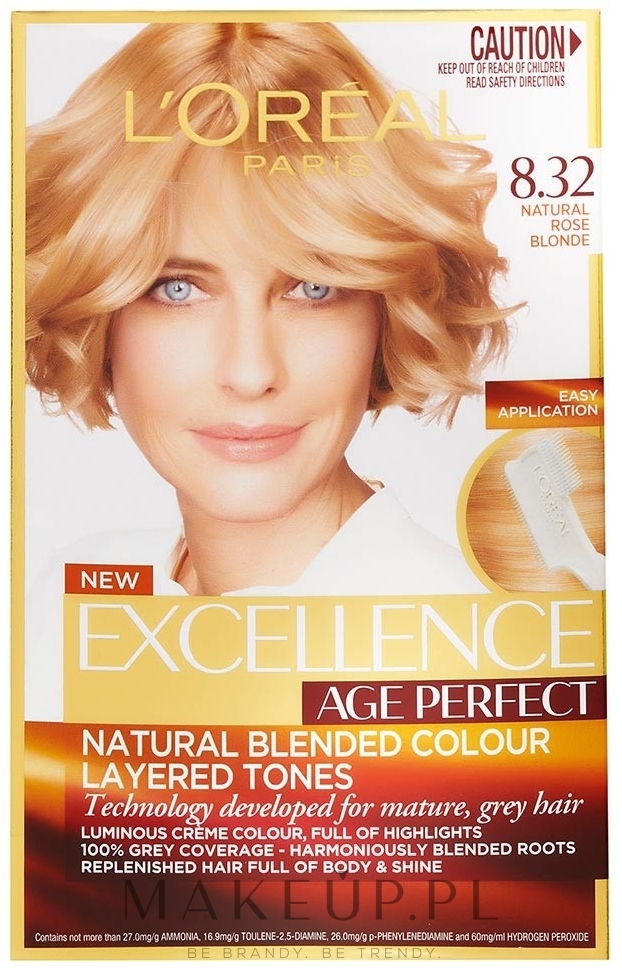 Farba do włosów - L'Oreal Paris Age Perfect By Excellence — Zdjęcie 8.32
