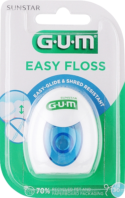 Nić dentystyczna woskowana, 30 m - Sunstar Gum Easy Floss — Zdjęcie N1