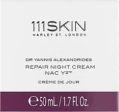 Rewitalizujący krem ​​do twarzy na noc - 111SKIN Repair Night Cream NAC Y2 — Zdjęcie N2