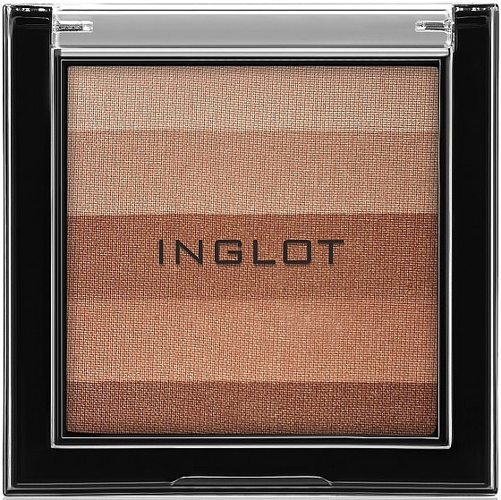 Kompaktowy puder do twarzy z efektem opalenizny - Inglot AMC Multicolour System Bronzing Powder — Zdjęcie N1