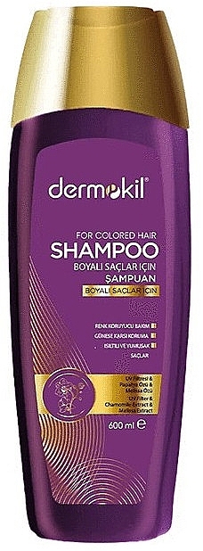 Szampon do włosów farbowanych - Dermokil For Colored Hair Shampoo — Zdjęcie N1