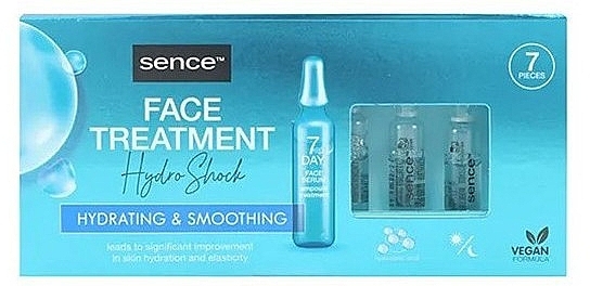 Ampułki do twarzy - Sence Face Treatment Hydro Shock — Zdjęcie N1