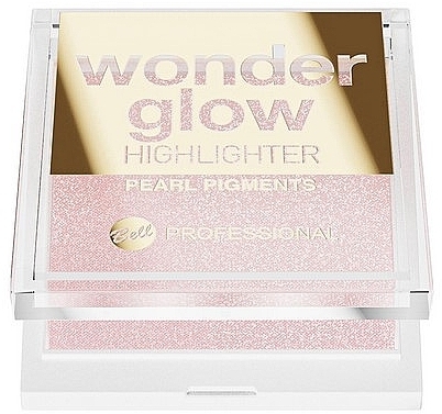 Rozświetlacz do twarzy - Bell Professional Wonder Glow Highlighter Pearl Pigments — Zdjęcie N1