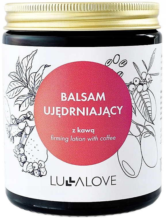 Ujędrniający balsam do ciała z kawą - LullaLove Firming Body Balm With Coffee — Zdjęcie N1