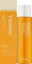 Witaminowy tonik do twarzy - Bergamo Vitamin Essential Intensive Skin Toner — Zdjęcie N2