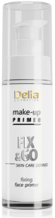 Wygładzająca baza pod makijaż - Delia Cosmetics Fix&Go Make-Up Primer