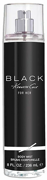 Kenneth Cole Black for her - Perfumowana mgiełka do ciała — Zdjęcie N1