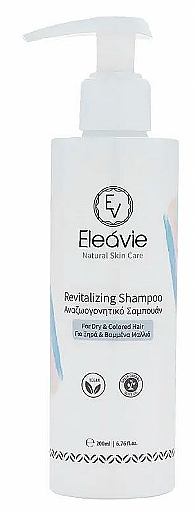 Szampon rewitalizujący do włosów suchych i farbowanych - Olive Spa Eleavie Revitalizing Shampoo For Dry & Colored Hair — Zdjęcie N1