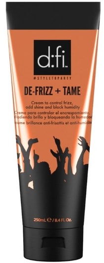 Krem do kontroli włosów kręconych - D:fi De-Frizz + Tame Control Frizz Cream — Zdjęcie N1