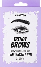 Zestaw do laminacji brwi - Venita Trendy Brows — Zdjęcie N1