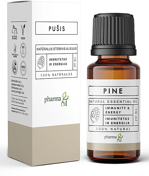 PRZECENA! Olejek eteryczny Sosna - Pharma Oil Pine Essential Oil * — Zdjęcie N2