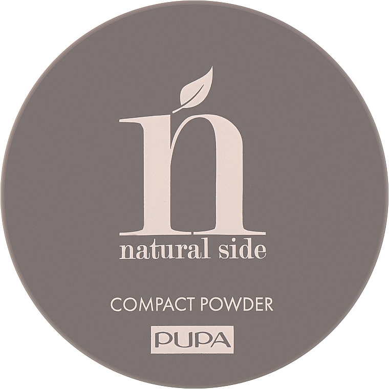 Naturalny puder w kompakcie do twarzy - Pupa Natural Side Compact Powder — Zdjęcie N2