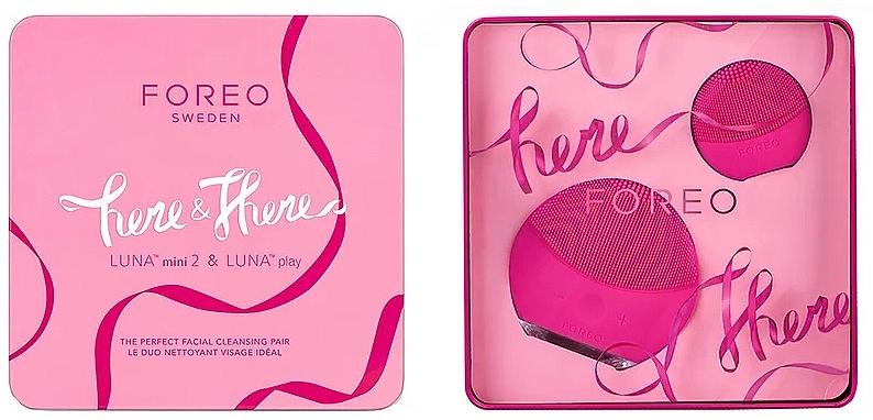 Zestaw - Foreo Here & There (massager/2pcs) — Zdjęcie N3