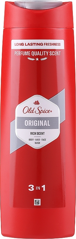 Szampon-żel pod prysznic 3 w 1 - Old Spice Original Shower Gel + Shampoo 3 in 1 — Zdjęcie N4