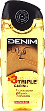 Denim Gold - Zestaw (sh/gel 250 ml + deo/spray 150 ml) — Zdjęcie N3