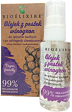 Kup Olejek z pestek winogron do włosów suchych i po zabiegach chemicznych - Bioelixire 