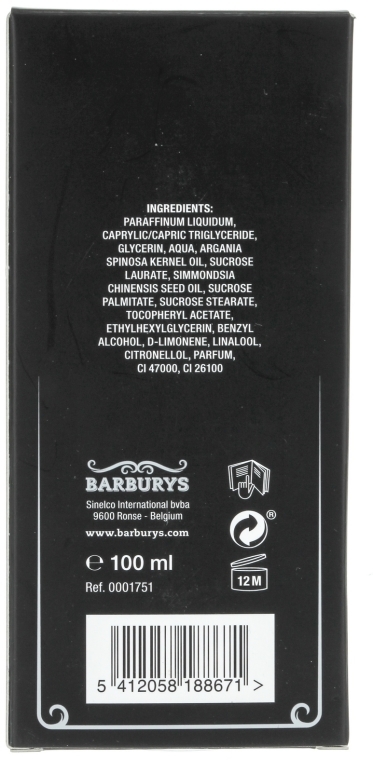 Przezroczysty żel do golenia - Barburys Transparant Shaving Gel — Zdjęcie N3