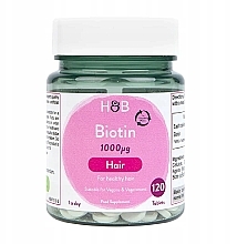 Kup Suplement diety Biotyna do włosów, 1000 mg - Holland & Barrett Biotin 1000 Mg