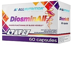 Kup Suplement diety wspomagający utrzymanie zdrowych naczyń krwionośnych - AllNutrition DiosminAll