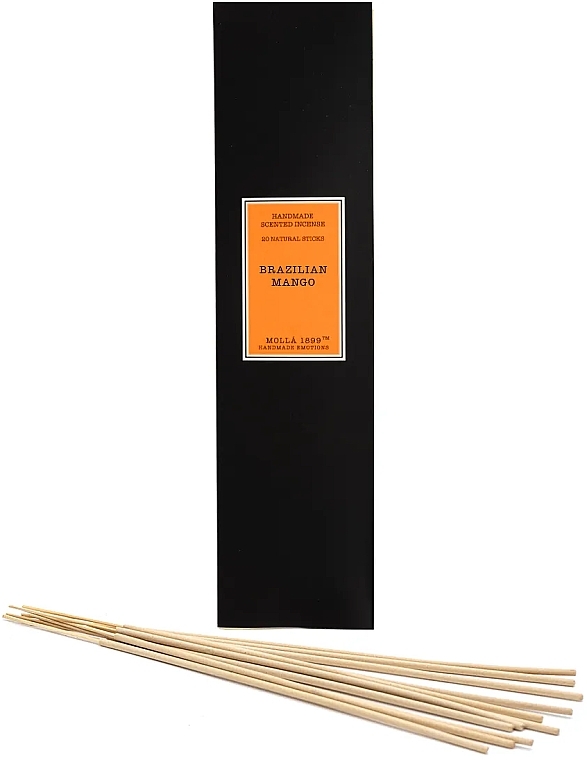 Patyczki zapachowe - Cereria Molla Incense Sticks Brazilian Mango — Zdjęcie N1