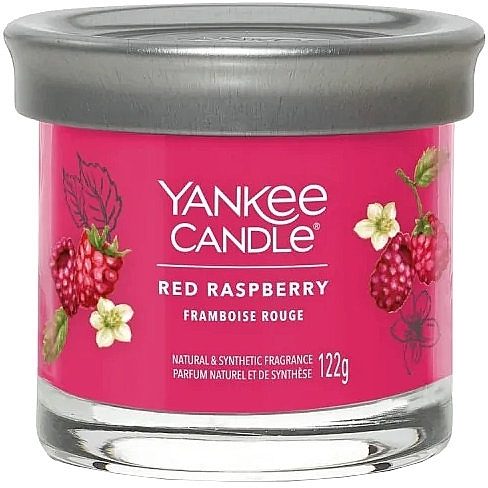 Świeca zapachowa Red Raspberry, 1 knot - Yankee Candle Red Raspberry Tumbler — Zdjęcie N1