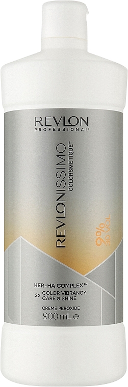 PRZECENA! Utleniacz kremowy - Revlon Professional Revlonissimo Colorsmetique Cream Peroxide Ker-Ha Complex 9% 30 Vol. * — Zdjęcie N1