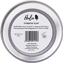 Mydło do brwi - Hulu Brow Soap — Zdjęcie N2