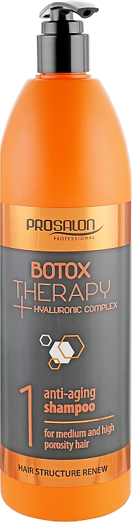 Przeciwstarzeniow szampon do włosów - Prosalon Botox Therapy Anti-Aging Hair Shampoo — Zdjęcie N1