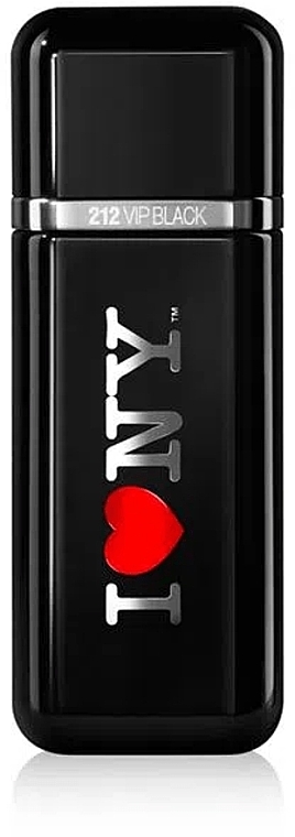 Carolina Herrera 212 Vip Black I Love NY - Woda perfumowana — Zdjęcie N2