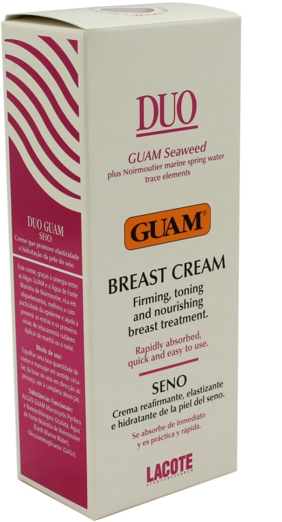 Krem liftingujący do biustu i ciała z efektem nawilżającym - Guam Duo Breast Cream — Zdjęcie N2