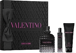 Valentino Uomo Born In Roma - Zestaw (edt/100ml + edt/15ml + sh/gel/75ml) — Zdjęcie N1