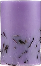 PRZECENA! Świeca zapachowa Lawenda, 65/100 mm - Bulgarian Rose Wax Candle * — Zdjęcie N2