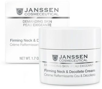 Ujędrniający krem do skóry twarzy, szyi i dekoltu - Janssen Cosmetics Firming Face, Neck & Decollete Cream — Zdjęcie N1