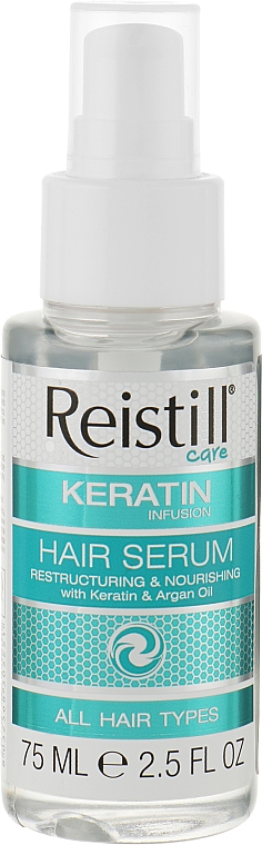 Naprawcze serum do włosów z keratyną - Reistill Keratin Infusion Hair Serum — Zdjęcie N1