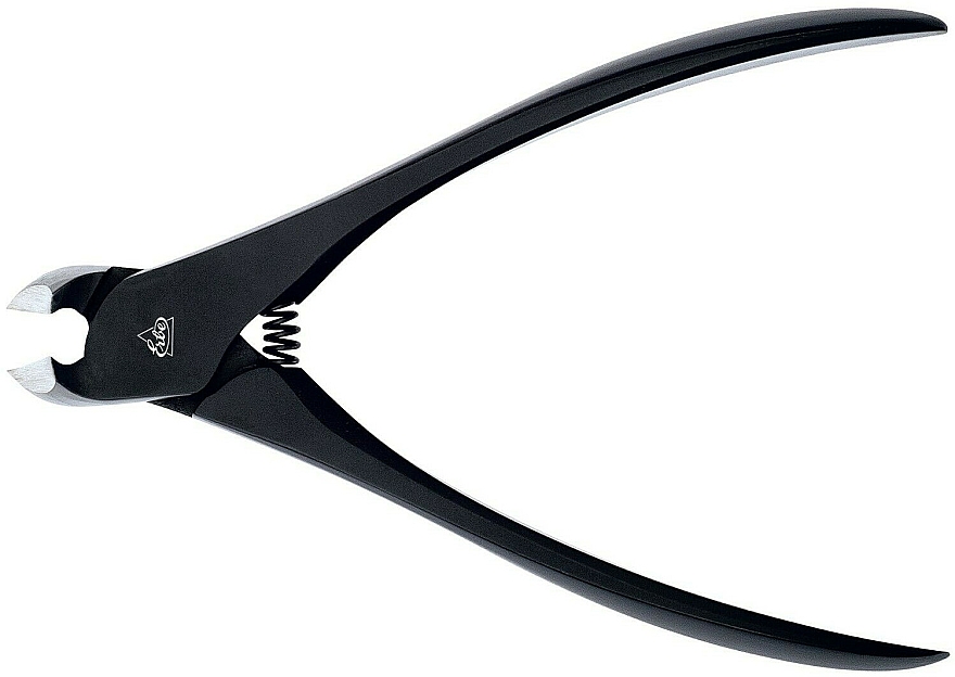 Cążki do paznokci, czarne, 12 cm - Erbe Solingen Nail Nippers Matt Black — Zdjęcie N1