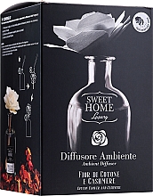 Kup Dyfuzor zapachowy - Sweet Home Collection Luxury Profumatore Ambiente Con Fiore Fiore Di Cotone e Cashmere