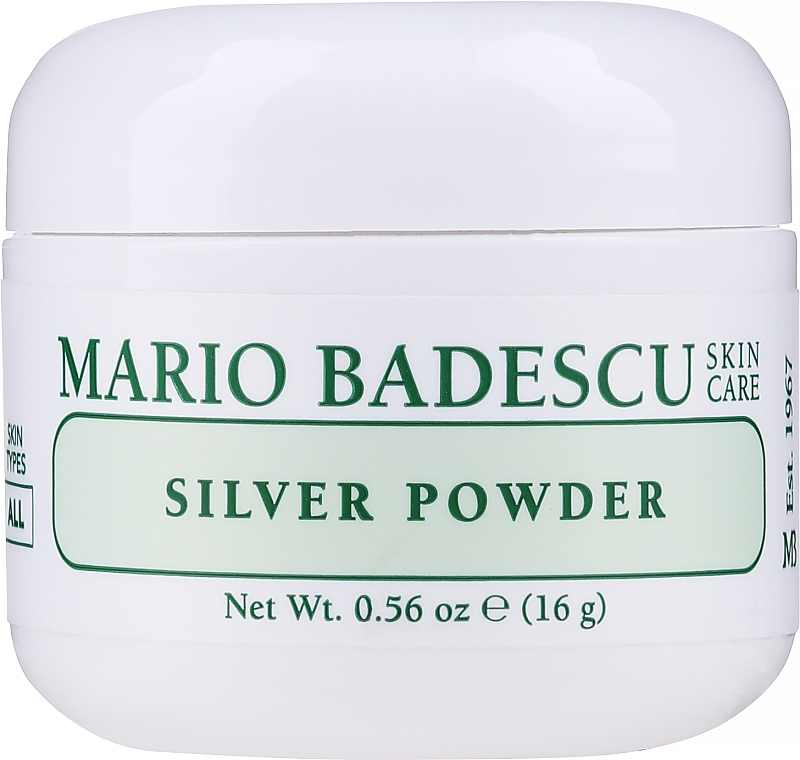 Peeling w pudrze do twarzy głęboko oczyszczający pory - Mario Badescu Silver Powder — Zdjęcie N1