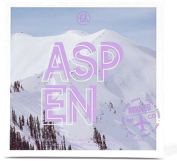Paleta rozświetlaczy - BH Cosmetics Apres In Aspen Highlighter Palette — Zdjęcie N2