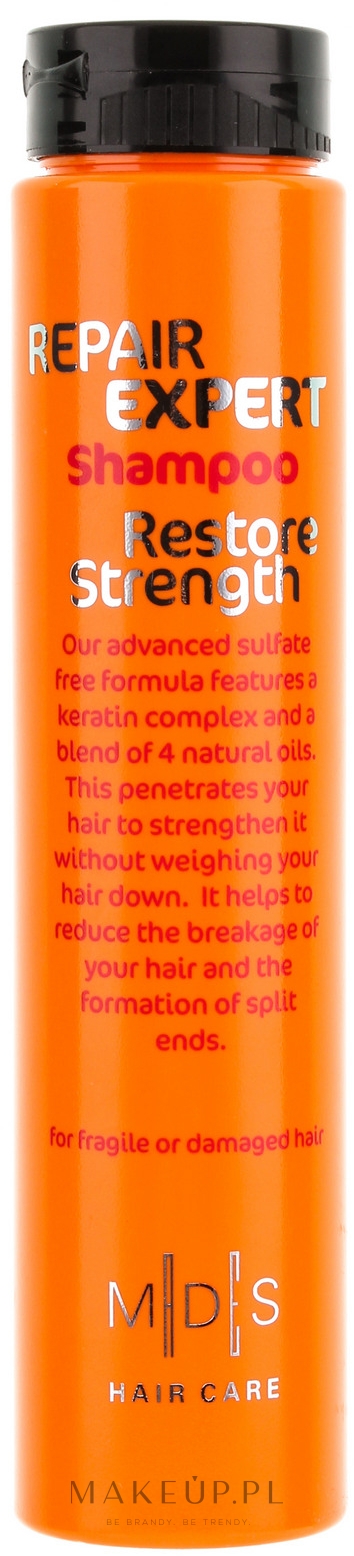 Odbudowujący szampon do włosów - Mades Cosmetics Repair Expert Restore Strength Shampoo — Zdjęcie 250 ml