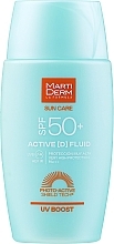 Płyn z filtrem przeciwsłonecznym - MartiDerm Sun Care Active (D) Fluid SPF 50+ — Zdjęcie N1