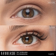 Sztuczne rzęsy - Nanolash Diy Eyelash Extensions Flirty — Zdjęcie N8